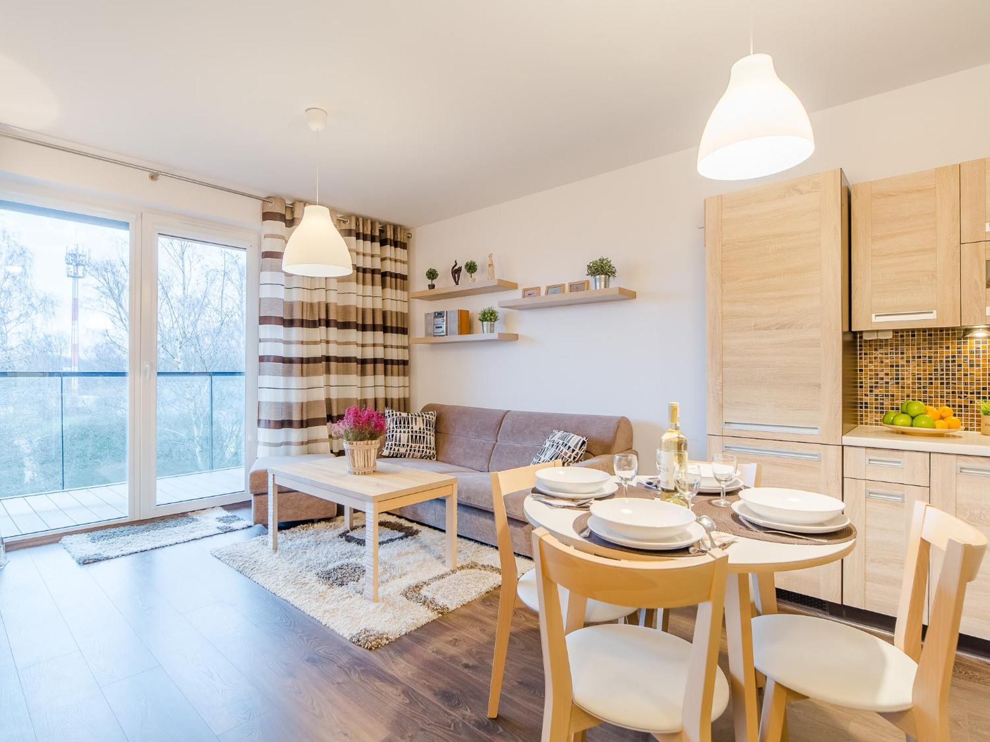 Waterline Apartamenty Standard Class كولوبرزيغ المظهر الخارجي الصورة